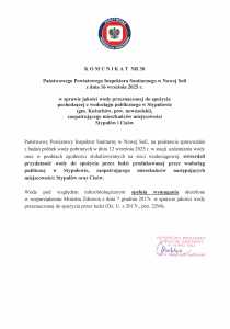 PRZYWRÓCENIE PRZYDATNOŚCI WODY DO SPOŻYCIA PRZEZ LUDZI DLA WODOCIĄGU PUBLICZNEGO W STYPUŁOWIE